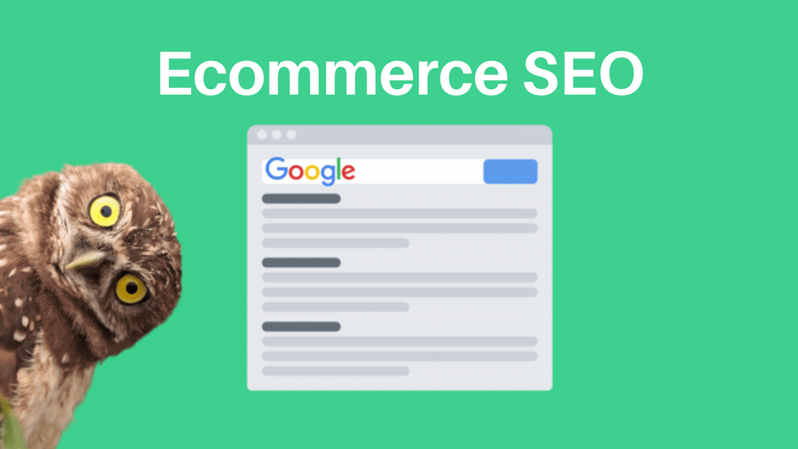 Simple SEO guide for new ecommerce websites