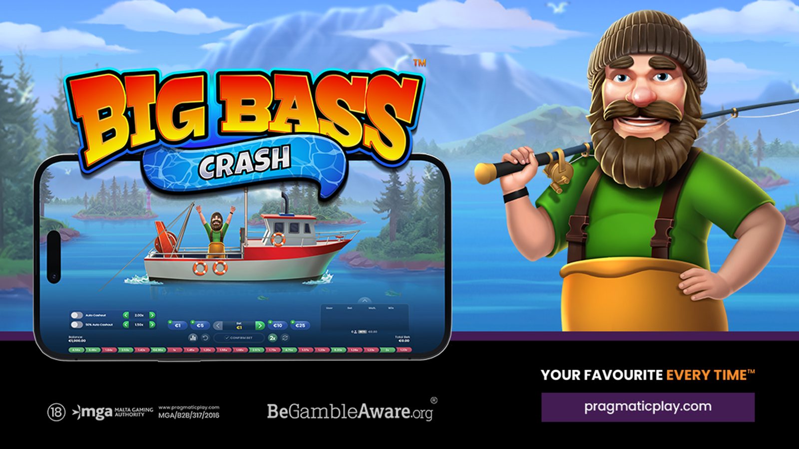 Pragmatic Play Unveils Big Bass Crash™