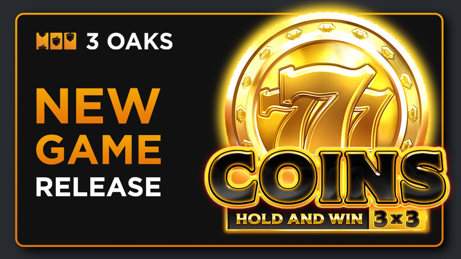 3 Oaks Gaming Releases 777 Coins