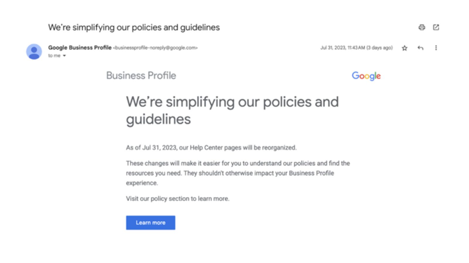 Discover What Google Reveals In The New GBP Policy!