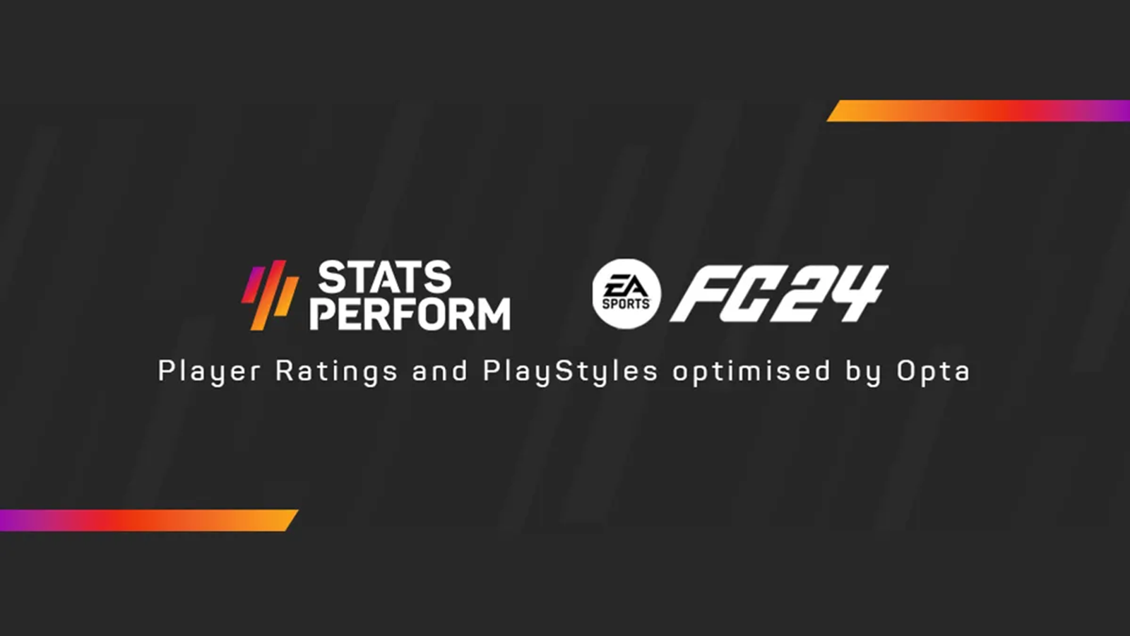 EA & Stats Perform - EA SPORTS FC24 Game