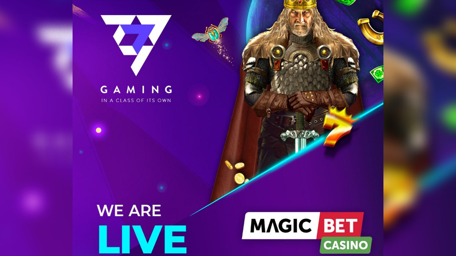 Magicbet Partners with 7777 Gaming