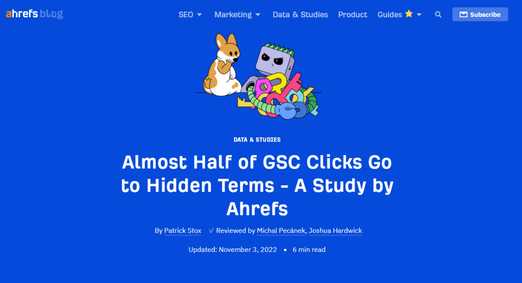 Ahrefs Study - Unreliable Data & Analysis Exposed