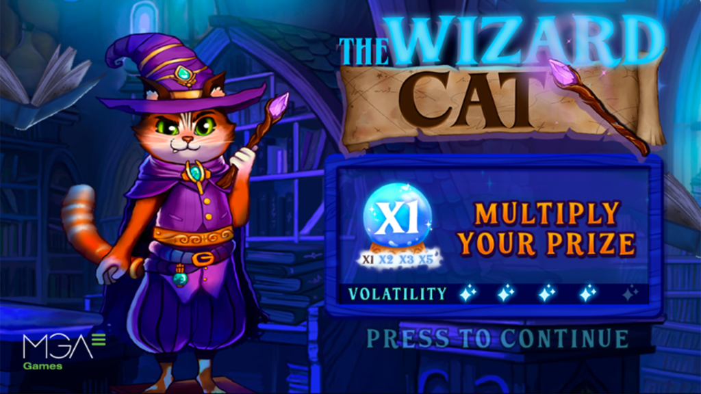 MGA Games - The Wizard Cat 1 MGA Games - The Wizard Cat