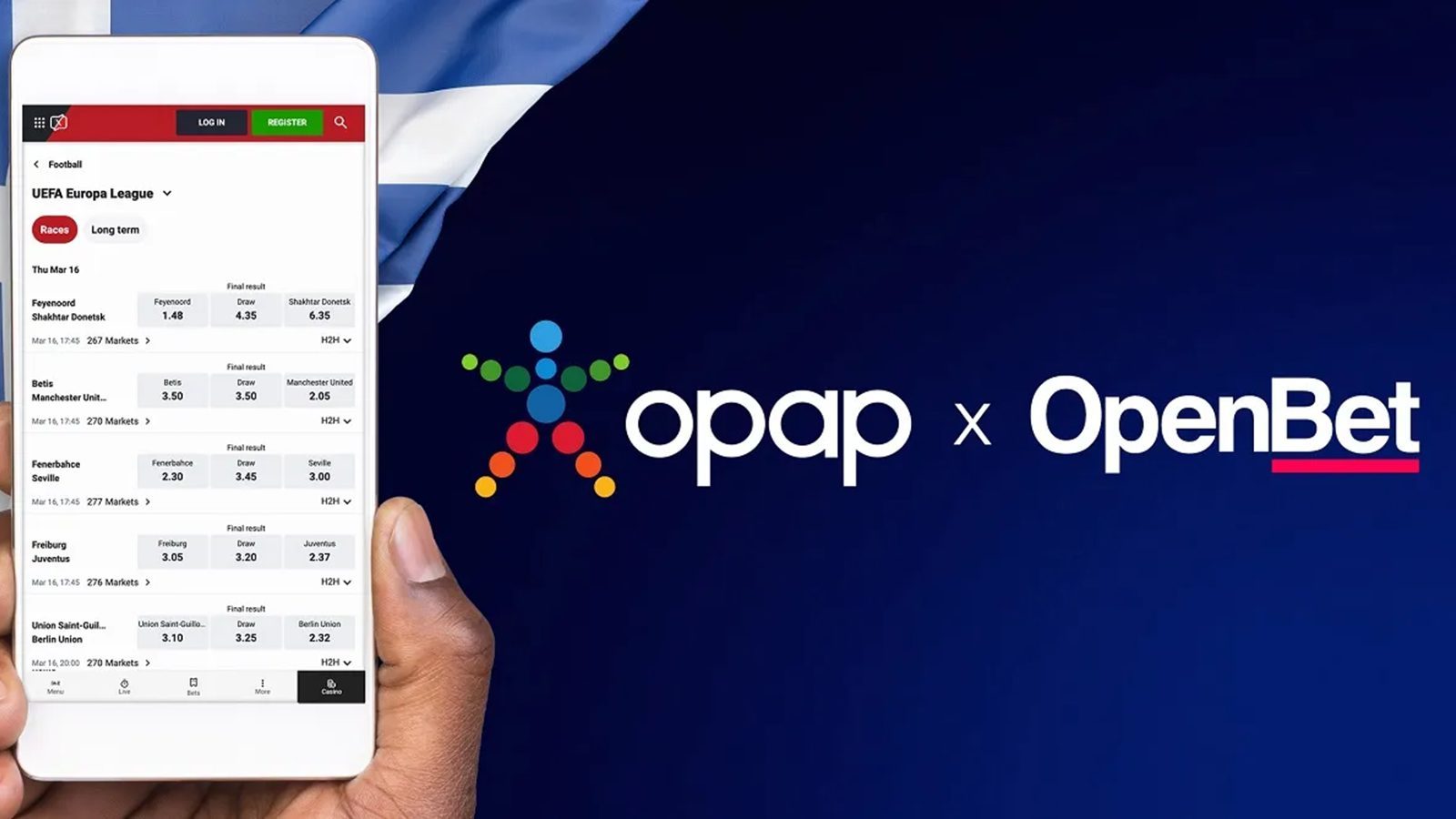 OpenBet and OPAP Redefine Betting