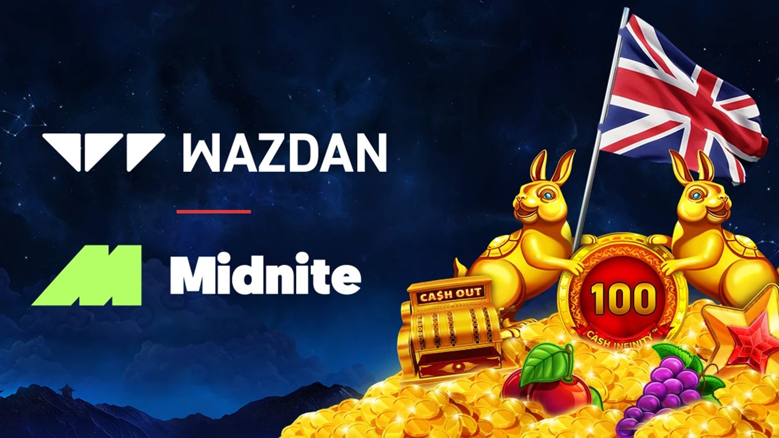 Wazdan and Midnite Partnership