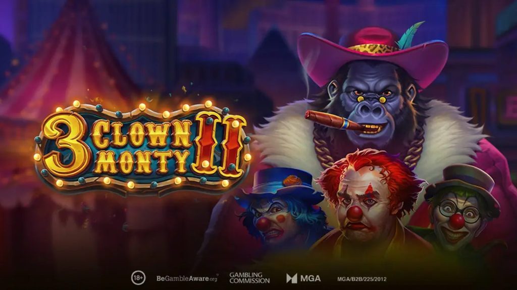 3 Clown Monty II Slot von Play'n GO 1 3 Clown Monty II Slot by Play’n GO