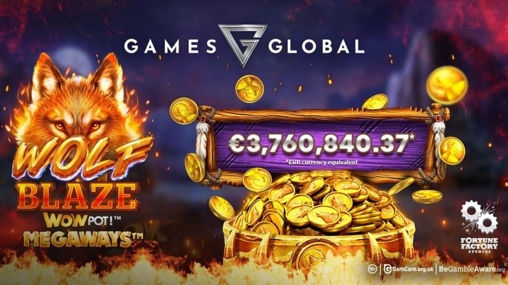 Games Global - €3.7M WowPot! Jackpot