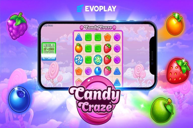 Candy Craze New Slot Game by Evoplay