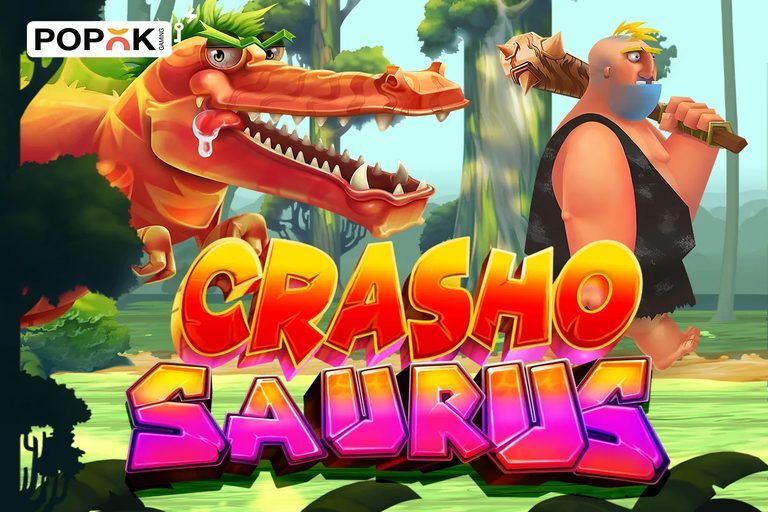 PopOK Gaming Launches CrashoSaurus Crash Game