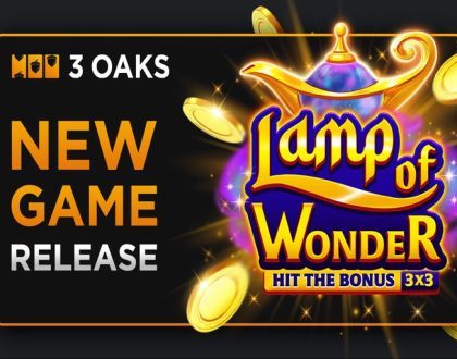 3 Oaks Gaming Launches Lamp of Wonder Slot