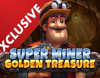 Super Miner Golden Treasure Slot by Spinomenal