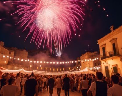 Die Farben der maltesischen Feste