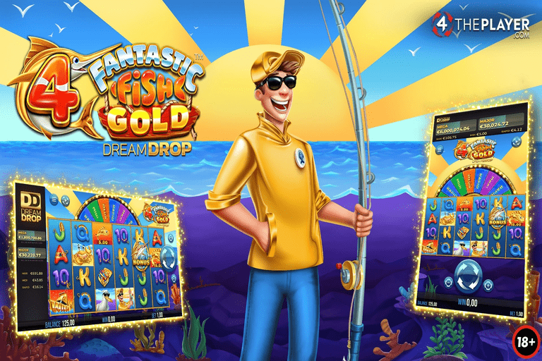 4 Fantastic Fish Gold Dream Drop Slot Game