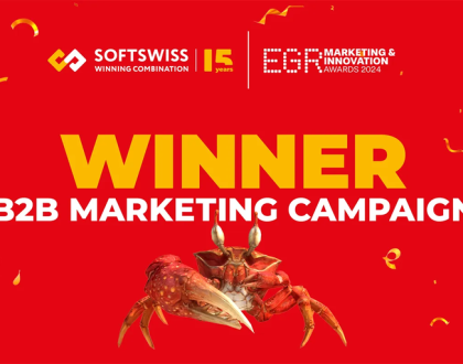 SOFTSWISS Wins EGR Award for Marketing