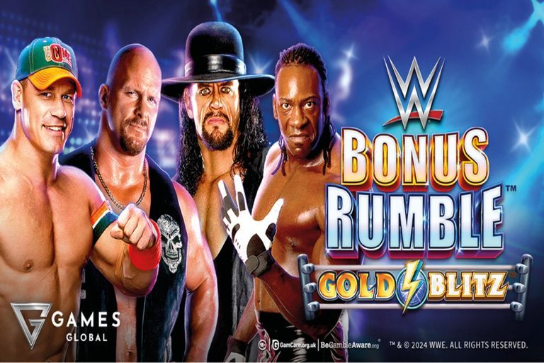 WWE Bonus Rumble: Gold Blitz Slot Game