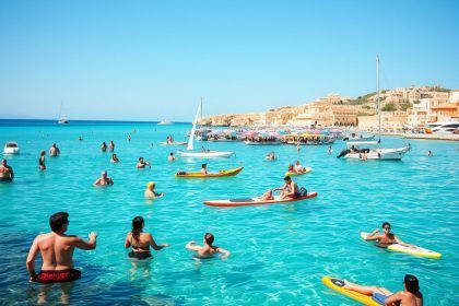 Water Activities in Malta's Late Summer