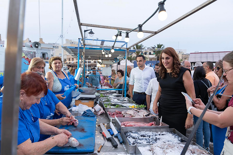 Malta International Fish Fest 2024 in Marsaxlokk