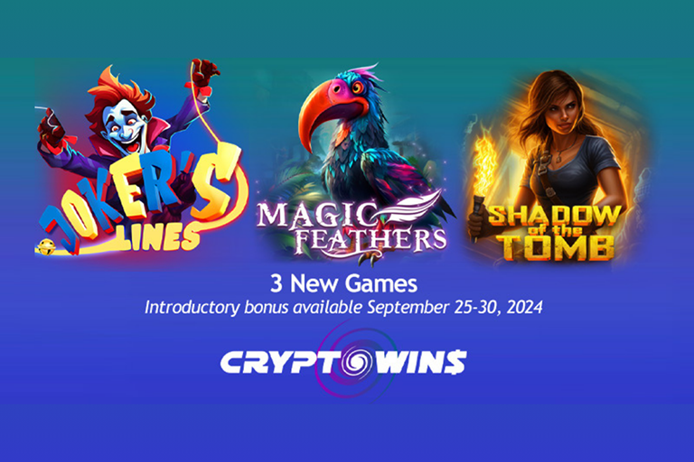 New Slot Titles with Bonuses at CryptoWins