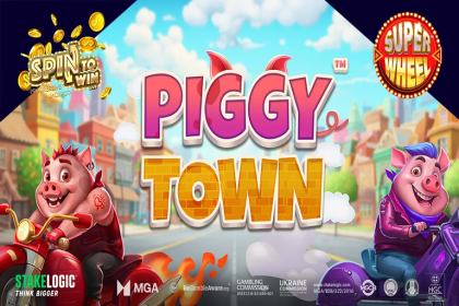 Piggy Town Slot Game by Stakelogic