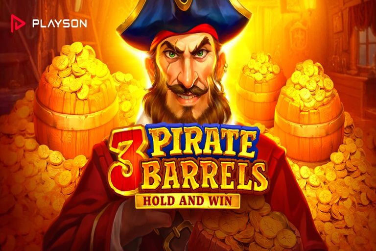 Playson’s 3 Pirate Barrels Hold and Win Slot