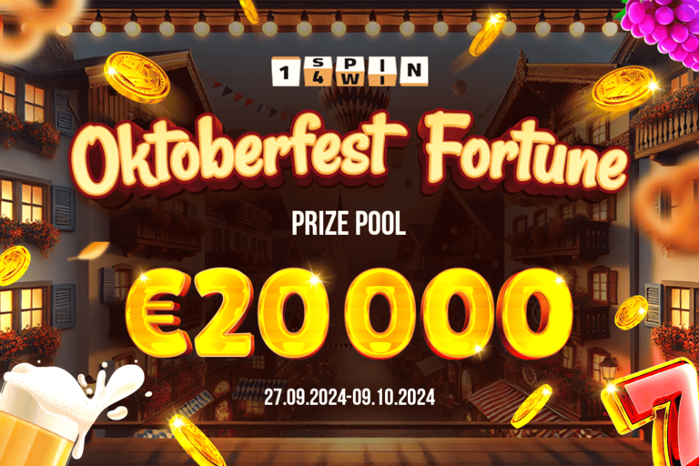 Win Big with 1spin4win’s Oktoberfest Fortune Promo!