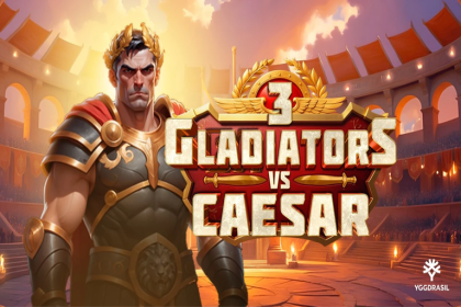 3 Gladiators vs Caesar Slot by Yggdrasil