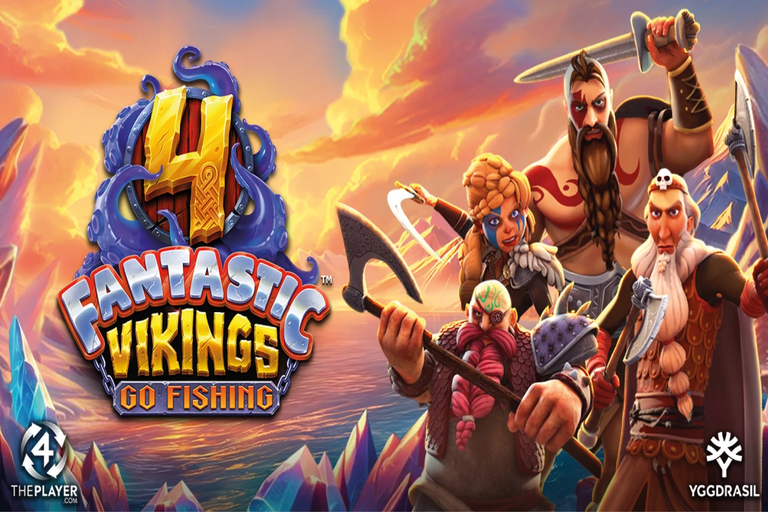 4 Fantastic Vikings Go Fishing Slot Game
