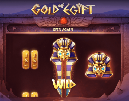 Gold of Egypt Slot Game by Silverback Gaming