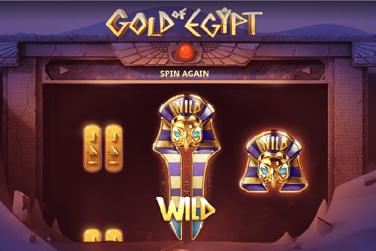 Gold of Egypt Slot Game by Silverback Gaming