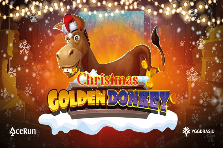 Golden Donkey Xmas Slot with Hold & Win