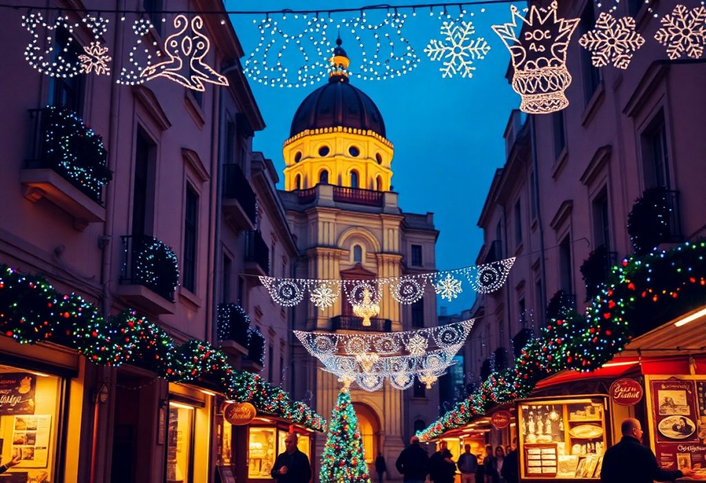maltas holiday preparations and christmas lights mnv