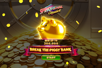 Break the Piggy Bank Slot Game by Spinomenal