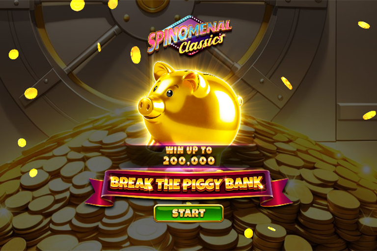 Break the Piggy Bank Slot Spiel von Spinomenal 2 Break the Piggy Bank Slot Game by Spinomenal