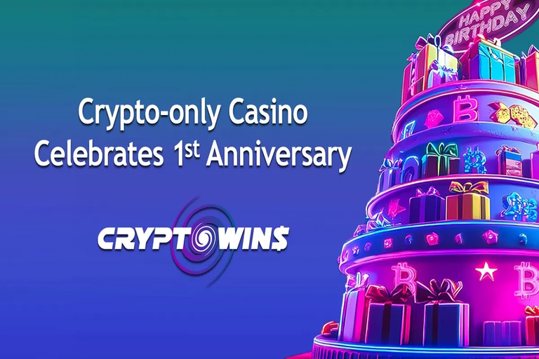 CryptoWins Celebrates One Year with Big Bonuses 2 CryptoWins Celebrates One Year with Big Bonuses