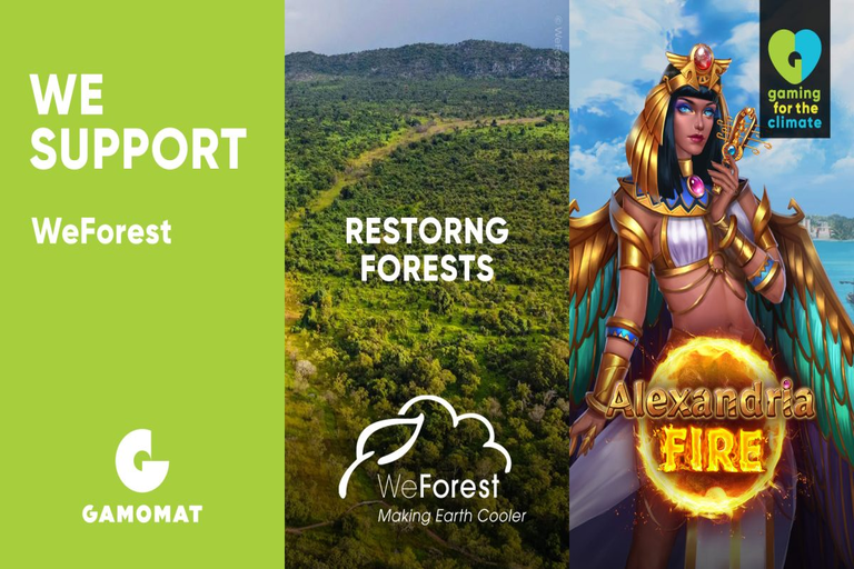 GAMOMAT Expands Gaming for the Climate Initiative