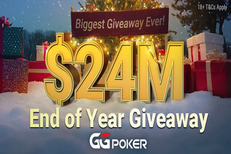 GGPoker's $24M End of Year Giveaway