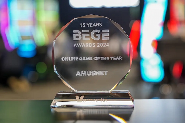 Amusnet Stoichkov #8 wins BEGE Game of the Year