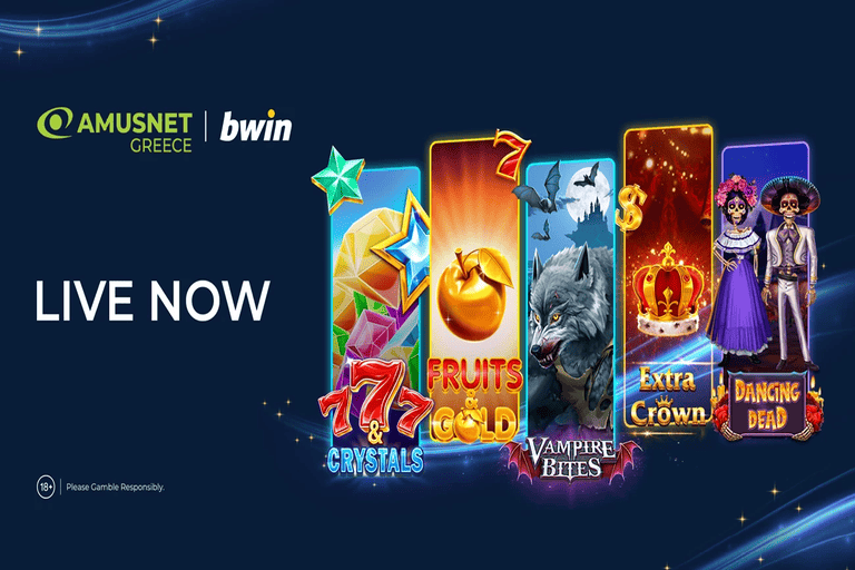 Amusnet games now available on Bwin Greece
