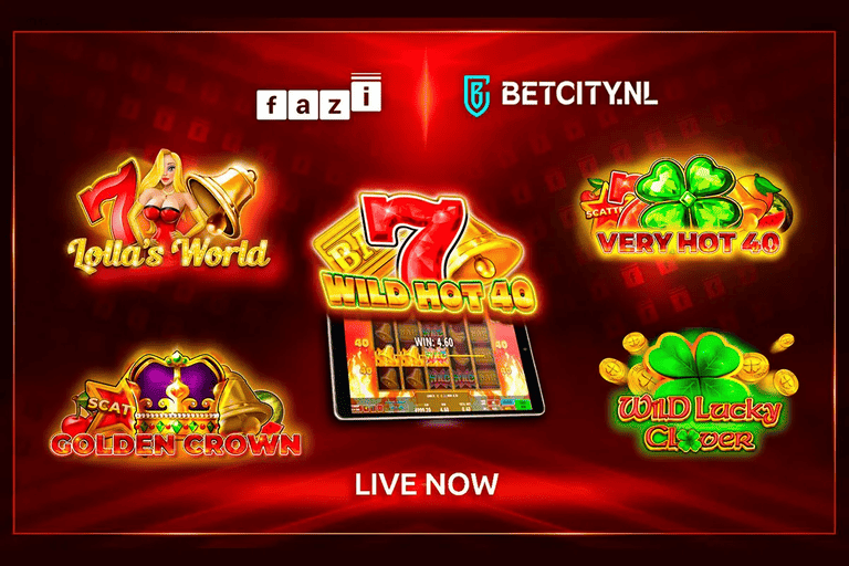 BetCity.nl Casino Features Fazi’s Popular Games