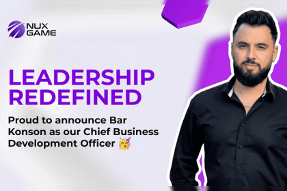 NuxGame ernennt Bar Konson zum CBDO 24 NuxGame Appoints Bar Konson as CBDO
