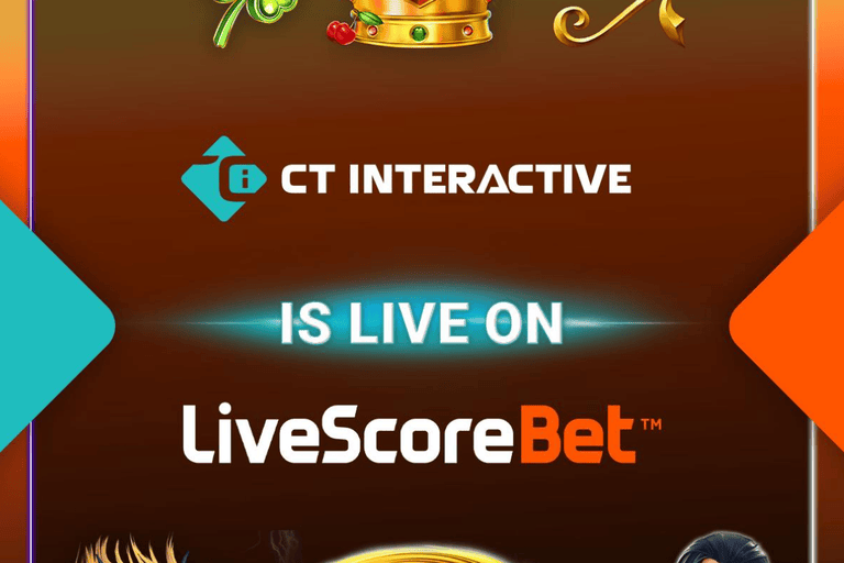 CT Interactive Brings Premium Slots to LiveScore Bet