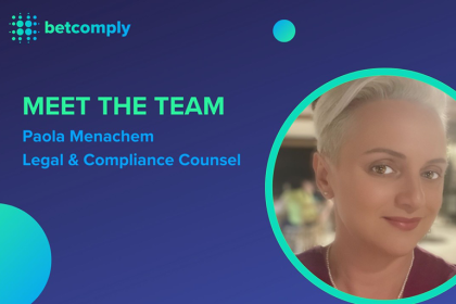 Paola Menachem leitet die Compliance bei BetComply 25 Paola Menachem leads compliance at BetComply