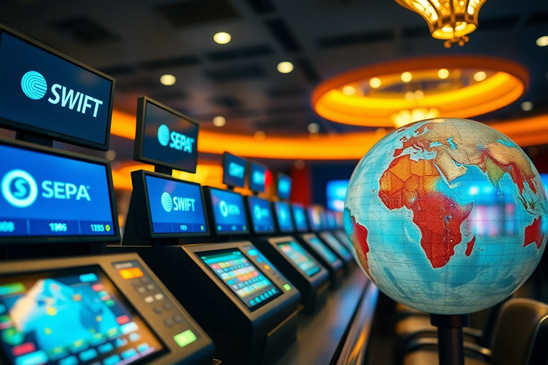 The role of SWIFT and SEPA in international gambling payments