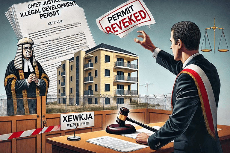 Chief Justice Overturns Illegal Xewkija Development Permit