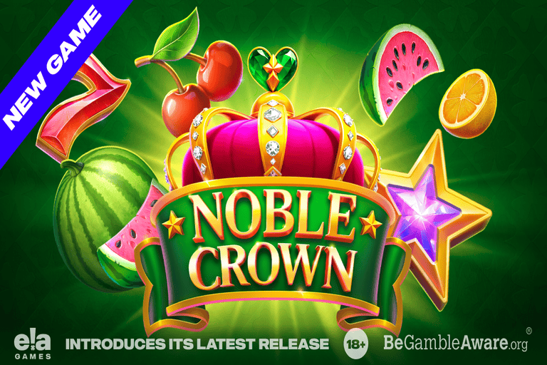 ELA Games Unveils Noble Crown Slot Game