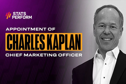 Charles Kaplan joins Stats Perform as CMO