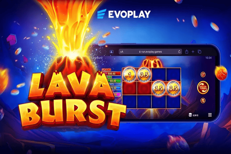 Evoplay Unveils Lava Burst Slot Game