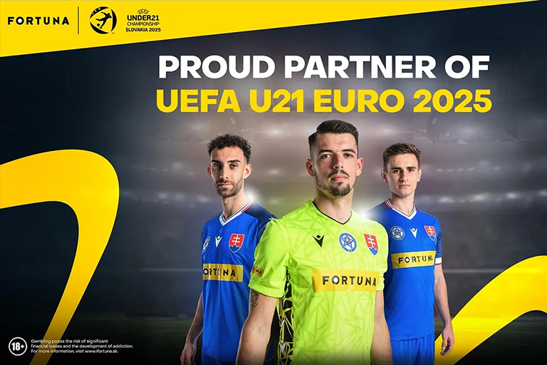 Fortuna Partners with 2025 UEFA Under-21 EURO