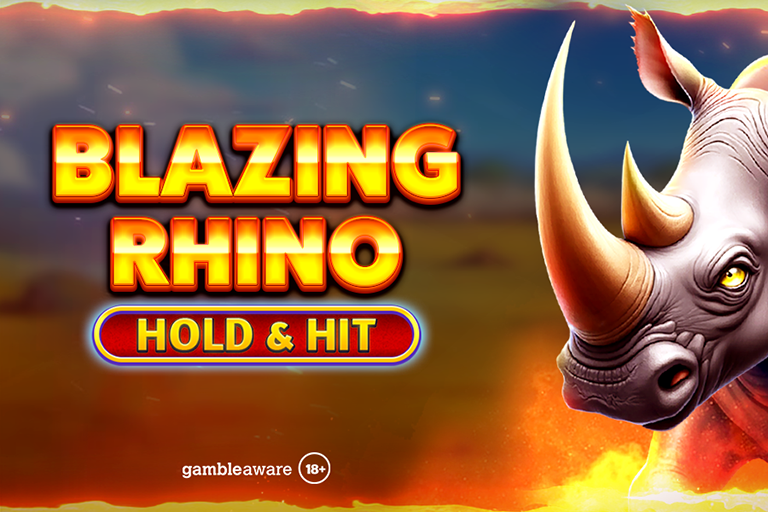 Spinomenal unleashes Blazing Rhino: Hold & Hit